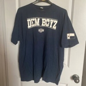 Men's Next Level Apparel T-shirt XXL Blue Dem Boyzis a "Millionaire Mentality “